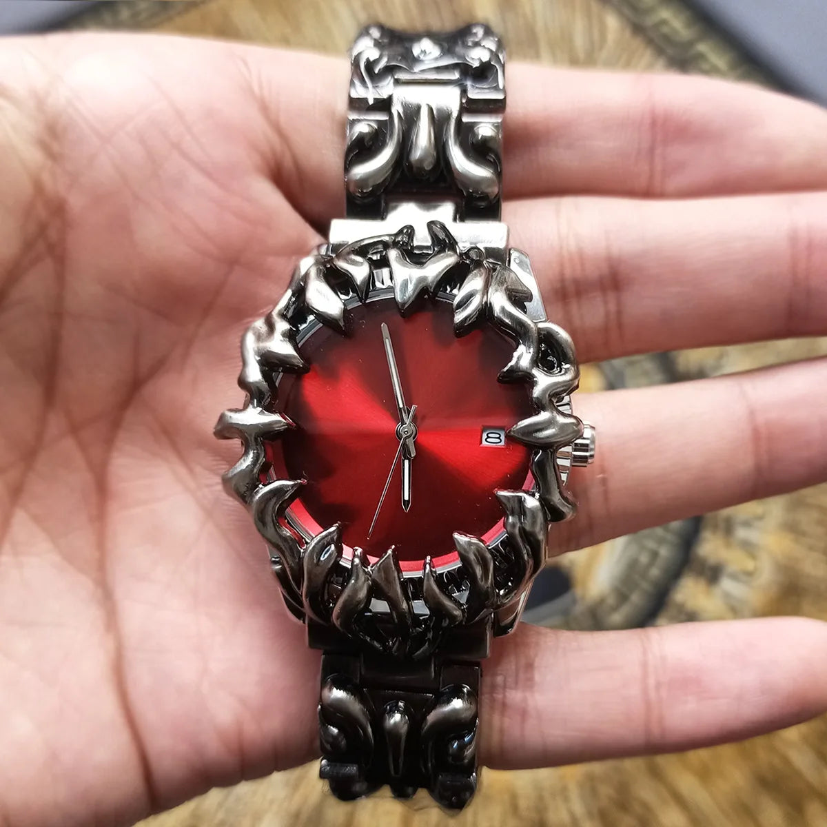 Red demon claw watch