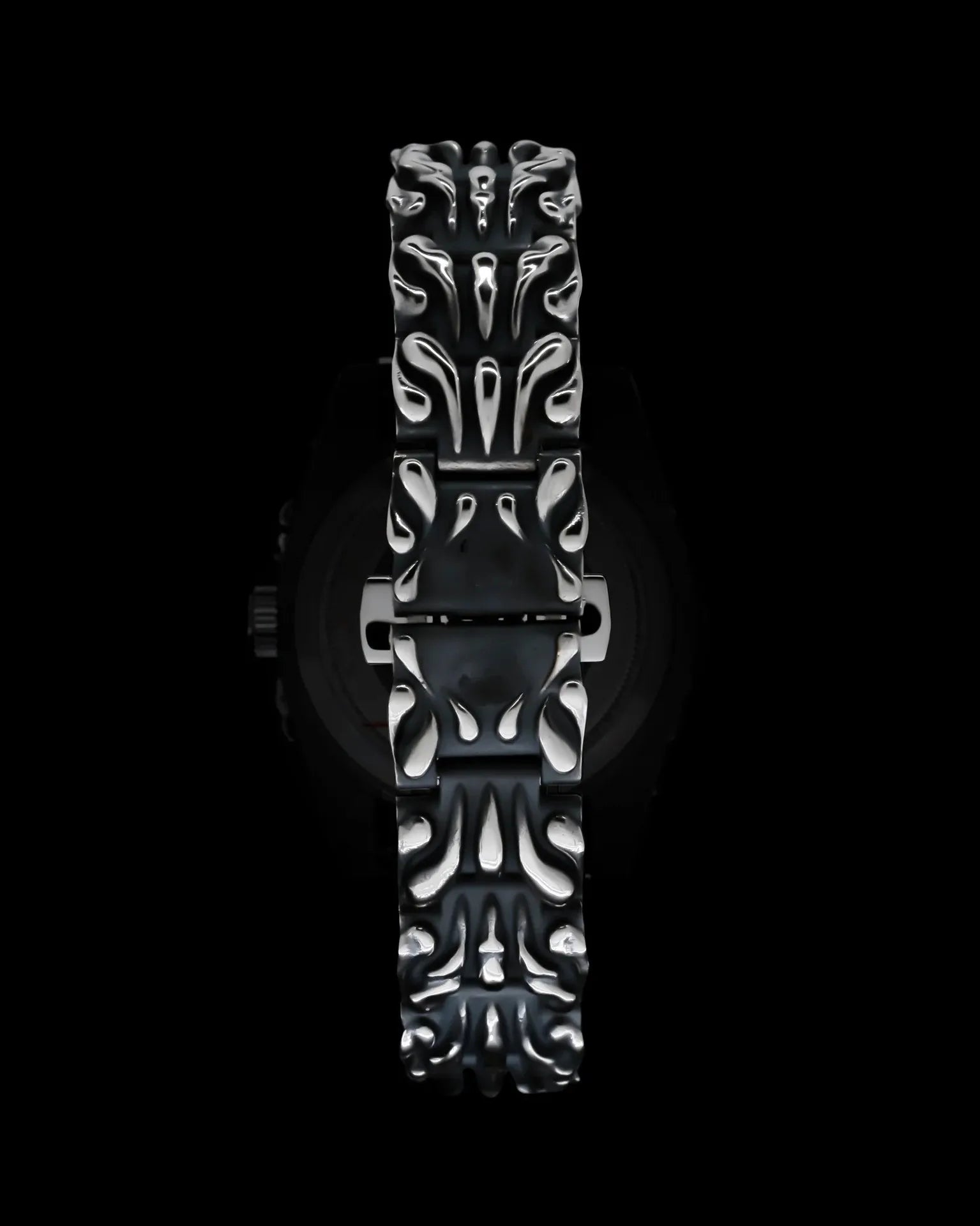 Black demon claw watch